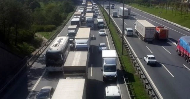 İstanbul’da bayram trafiği başladı