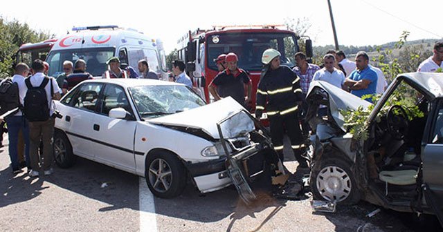 Kocaeli’de trafik kazası, 10 yaralı