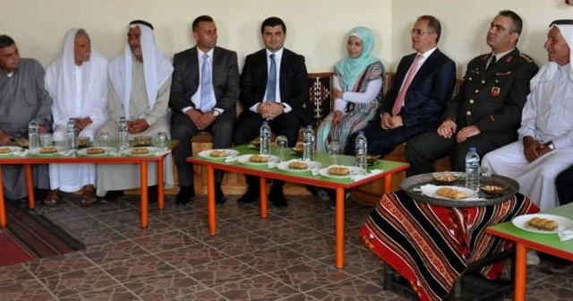 Konteyner kentte bayramlaşma