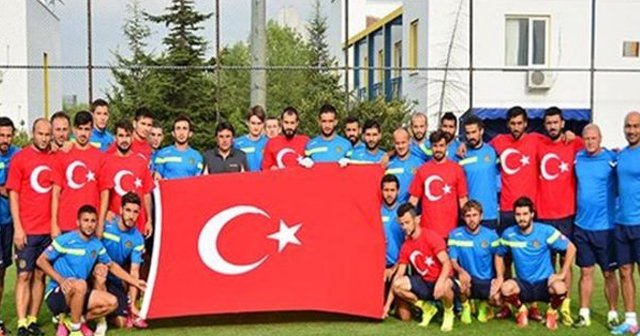 MKE Ankaragücü&#039;nden şehitlere saygı