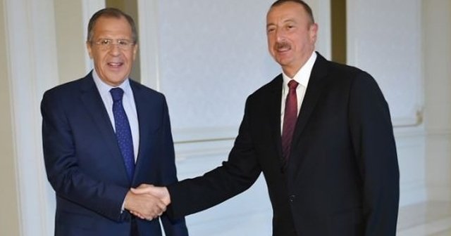 Rusya Dışişleri Bakanı Lavrov, Aliyev’le görüştü