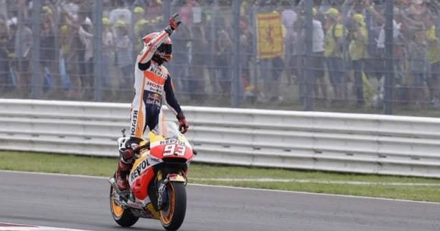 San Marino'nun galibi Marquez