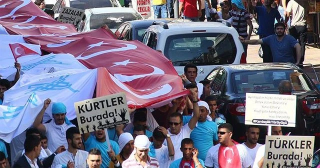 Şanlıurfa'da teröre karşı yürüyüş düzenlendi