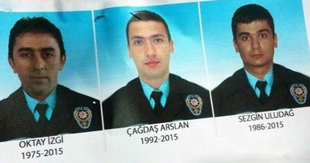 Şehit düşen polislerin isimleri belli oldu