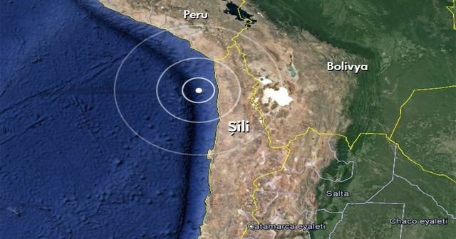 Şili&#039;de 8,3 büyüklüğünde deprem, 5 ölü, 20 yaralı