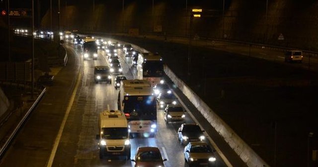 TEM otoyolunda bayram yoğunluğu başladı