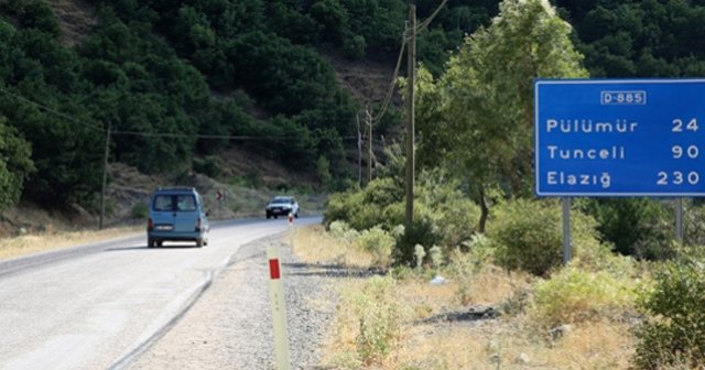 Tunceli Valiliği &#039;O&#039; yolları 3 gün kapattı