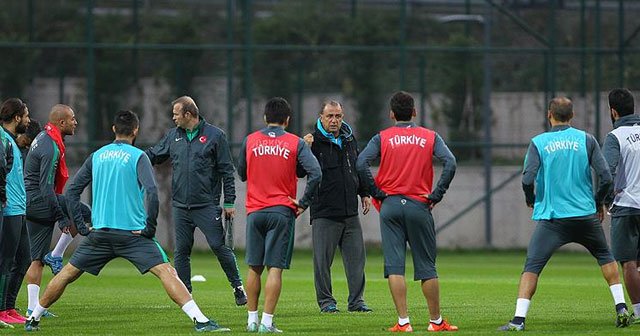 A Milli Futbol Takımı hazırlıklarını sürdürüyor