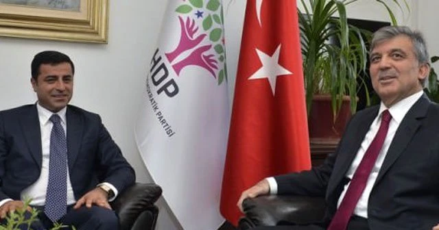 Abdullah Gül'den Demirtaş'a taziye telefonu