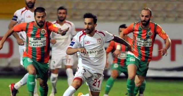 Alanyaspor 90&#039;da Samsun&#039;u yıktı