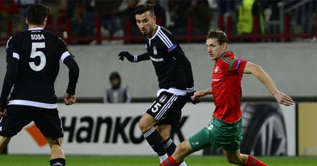 Beşiktaş Moskova&#039;dan beraberlikle döndü