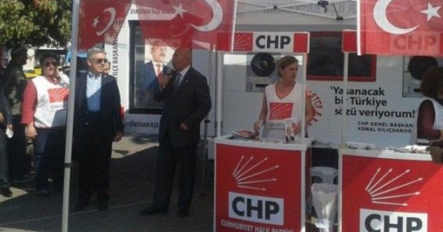 CHP'li Tanal'ı seçim standında kimse dinlemedi