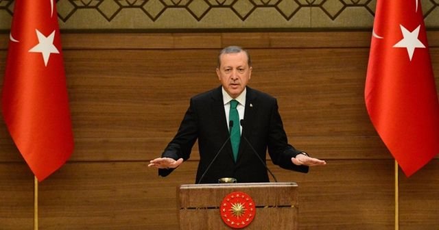 Cumhurbaşkanı Erdoğan muhtarlarla bir araya geldi!