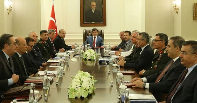 Başbakanlık'ta güvenlik toplantısı
