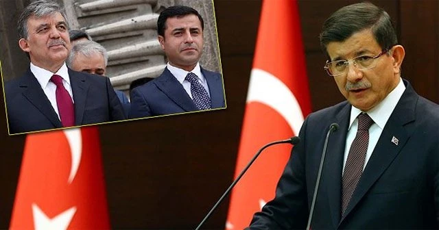 Davutoğlu'ndan Gül'ün Demirtaş'ı aramasına yorum