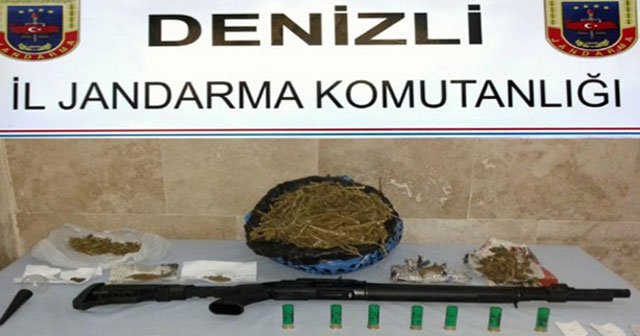 Denizli’de uyuşturucu operasyonu, 33 gözaltı