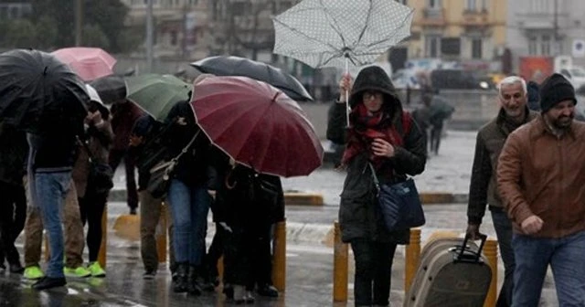Meteoroloji'den 5 il için 'kuvvetli yağış' uyarısı