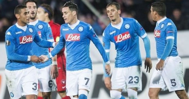 Napoli 4 golle kazandı