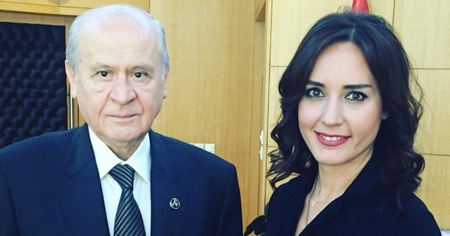 Nazlı Çelik Devlet Bahçeli ile görüştü