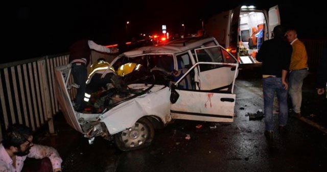 Ordu&#039;da trafik kazas, 3 yaralı