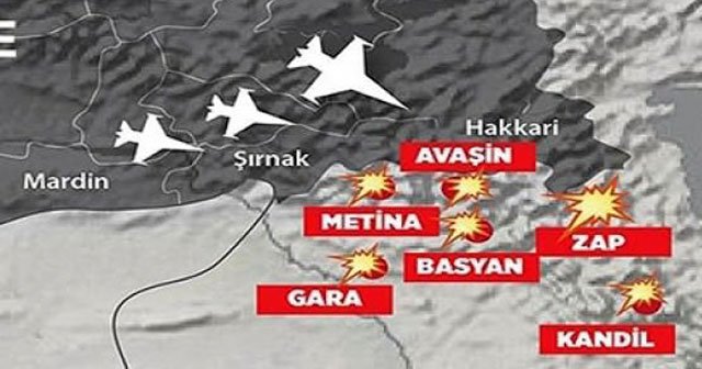 PKK, Gara&#039;dan kaçıyor