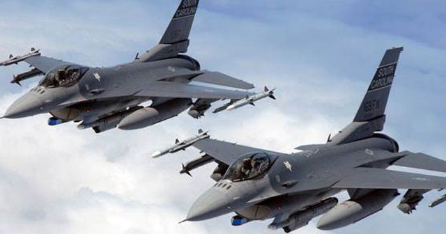 Suriye&#039;den F-16&#039;lara taciz