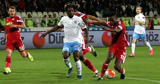 Trabzonspor Sivasspor deplasmanından 3 puanı kaptı