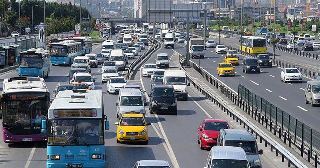 Trafiğe kayıtlı araç sayısı 19 milyon oldu