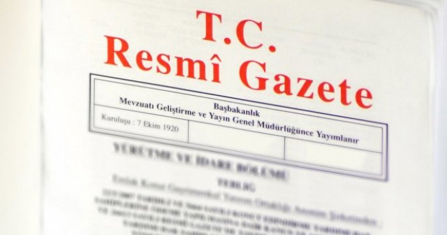 Atama kararları Resmi Gazete&#039;de