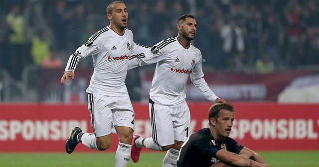 Beşiktaş Skenderbeu&#039;yu 2-0&#039;la geçti