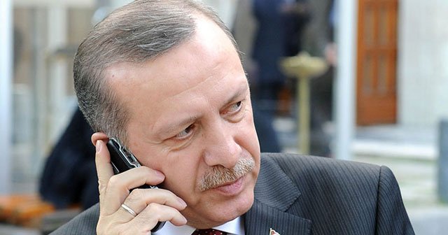 Cumhurbaşkanı Erdoğan&#039;dan Putin&#039;e telefon