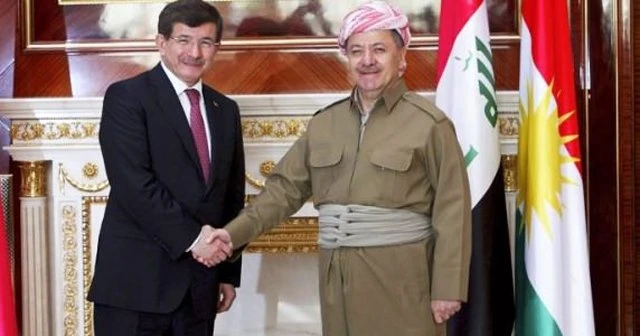 Davutoğlu'ndan Barzani'ye tebrik telefonu