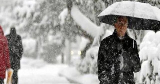 Dikkat! Meteoroloji&#039;den iki bölgeye kar uyarısı