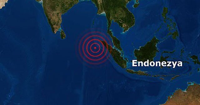 Endonezya'da 6,3 büyüklüğünde deprem