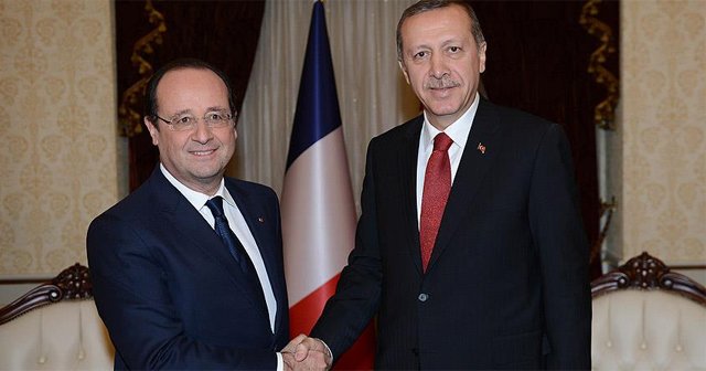 Erdoğan ile Hollande DAEŞ ile mücadele konusunda görüştü