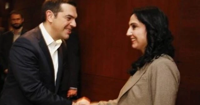 Figen Yüksekdağ Çipras ile görüştü