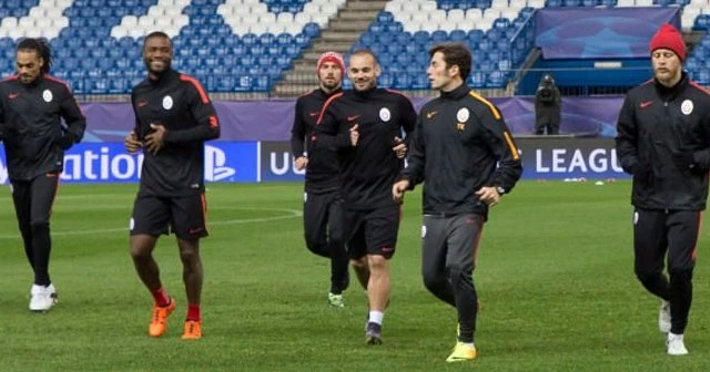Galatasaray maç saatini bekliyor