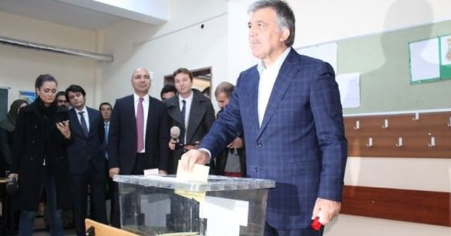 Gül&#039;ün sandığından o parti çıktı