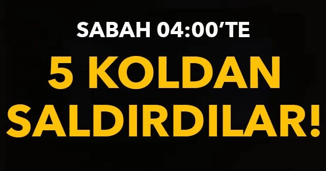 IŞİD, 5 koldan saldırdı