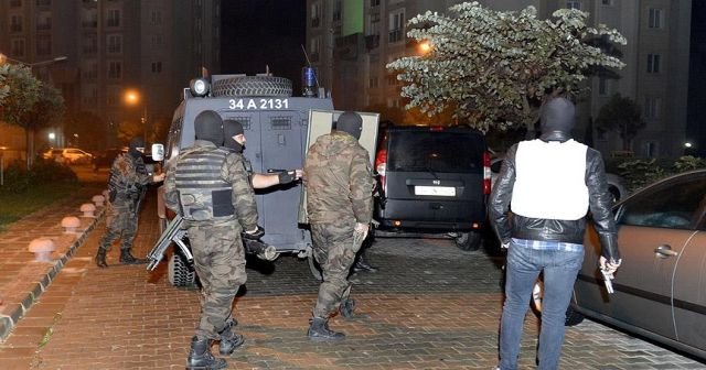 İstanbul&#039;da terör örgütü operasyonu
