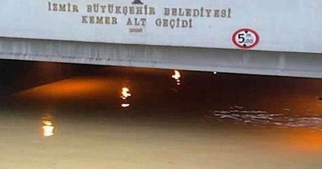 İzmir sular altında