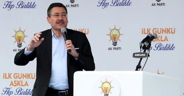 Melih Gökçek'ten coşkulu kutlama