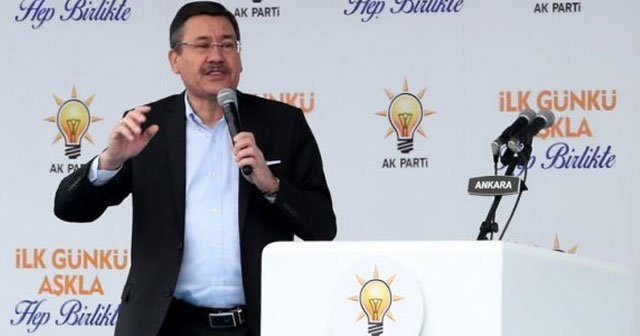 Melih Gökçek&#039;ten HDP caps&#039;i