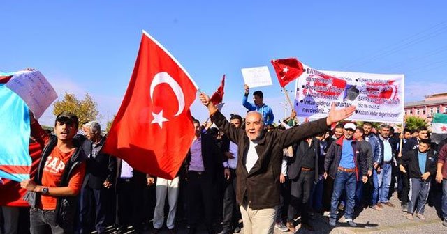 Osmaniye&#039;de Bayırbucak Türkmenlerinden tepki