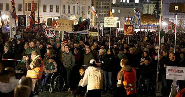 PEGIDA'dan provokatif gösteri