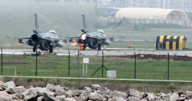 Rus savaş uçağını Diyarbakır’dan kalkan F-16’lar vurdu