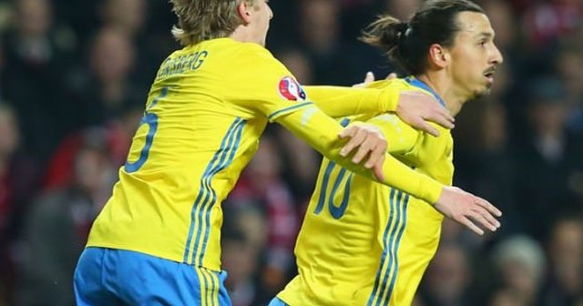 Zlatan, İsveç&#039;i EURO 2016&#039;ya uçurdu