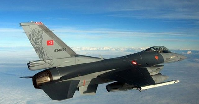 12 adet F-16 uçağı Suriye sınırında