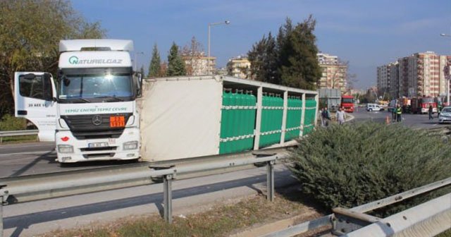 Aydın-İzmir yolunda tehlikeli kaza