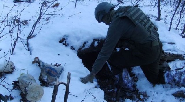 Bingöl&#039;de PKK&#039;ya ait 26 sığınak imha edildi